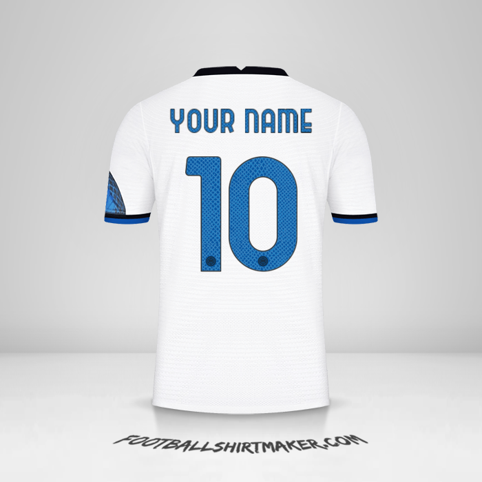 Inter 2021/2022 Cup II shirt number 10 your name