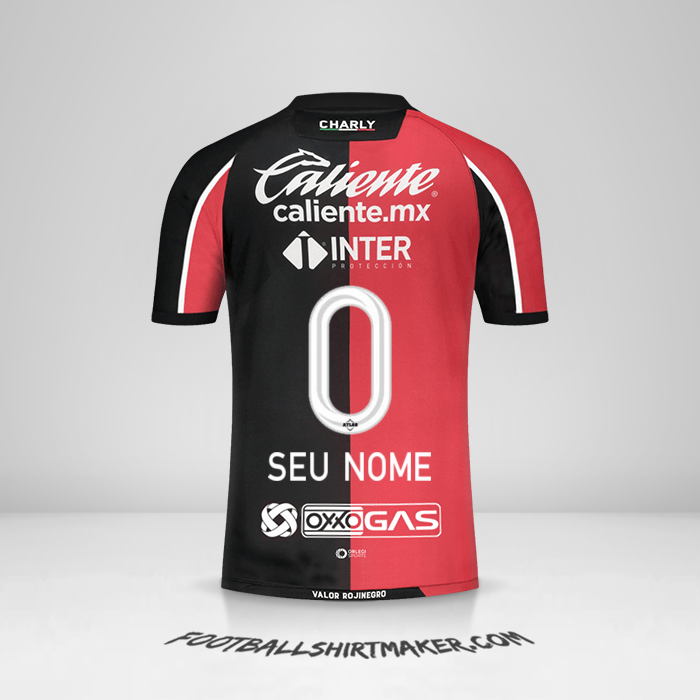 Camisa Atlas 2021/22 -  seu nome - 0