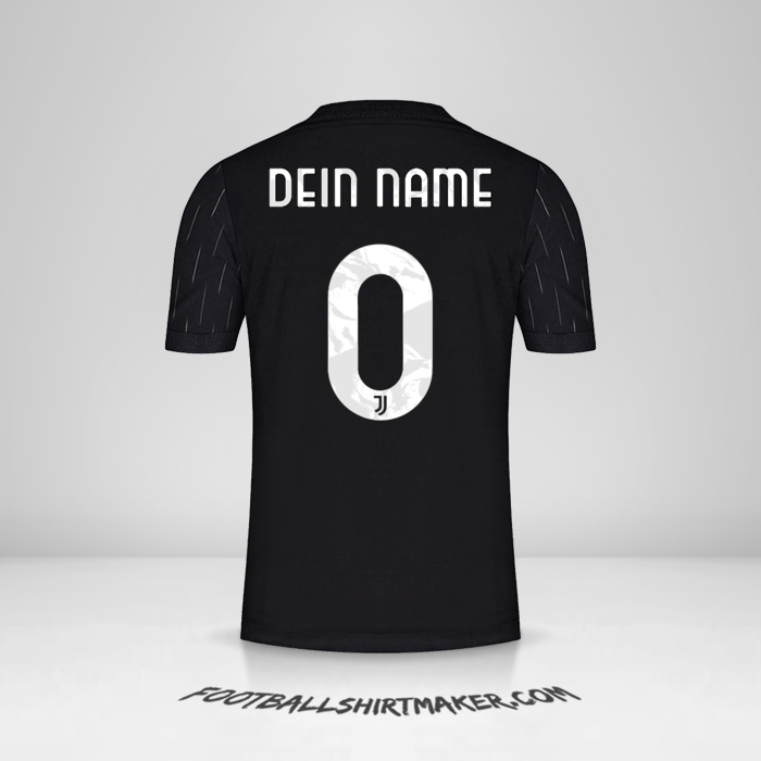 Trikot Juventus FC 2021/2022 Cup II -  dein name - 0