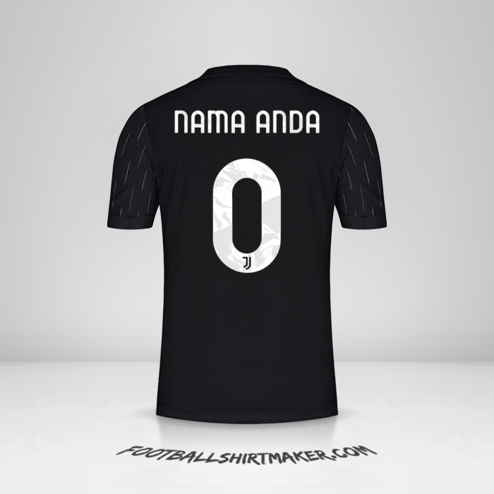 Jersey Juventus FC 2021/2022 Cup II -  nama anda - 0