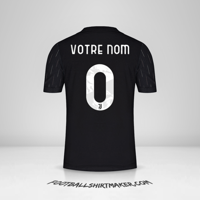 Maillot Juventus FC 2021/2022 Cup II -  votre nom - 0