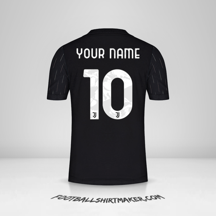 Juventus FC 2021/2022 Cup II shirt number 10 your name