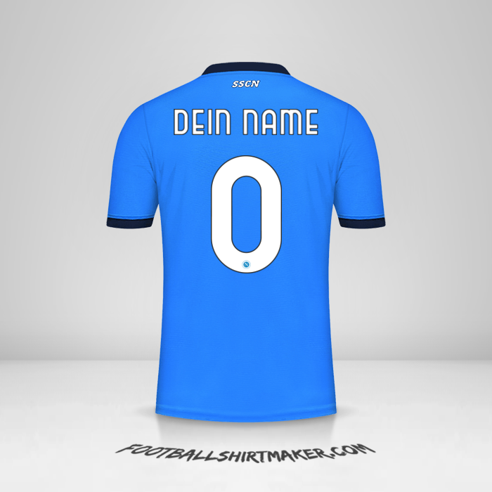 Trikot SSC Napoli 2021/2022 -  dein name - 0