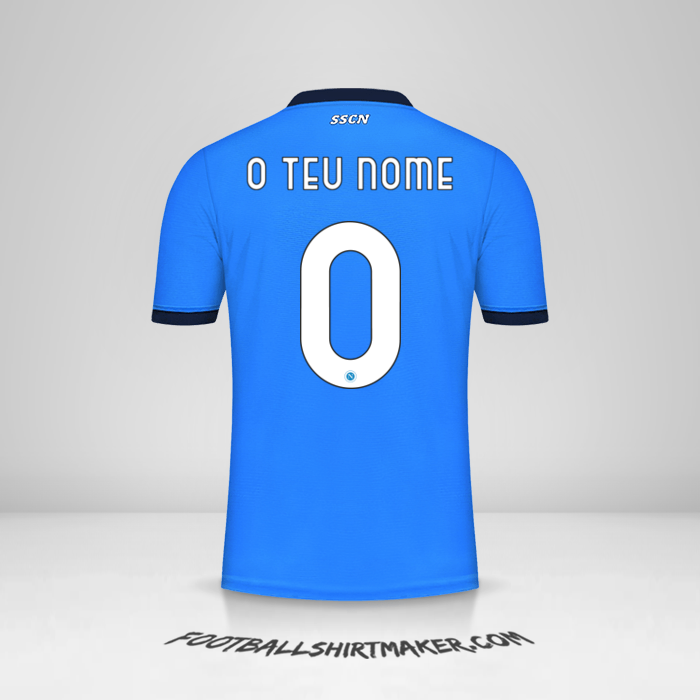 Camisola SSC Napoli 2021/2022 -  o teu nome - 0