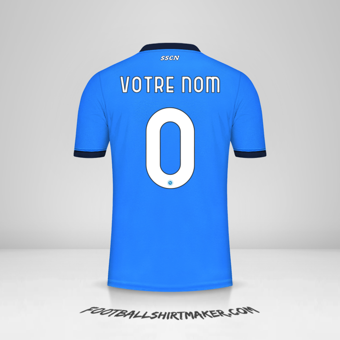 Maillot SSC Napoli 2021/2022 -  votre nom - 0