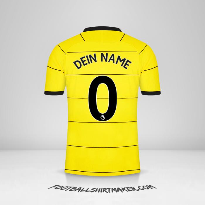 Trikot Chelsea 2021/2022 II -  dein name - 0