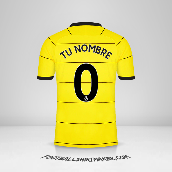 Camiseta Chelsea 2021/2022 II -  tu nombre - 0