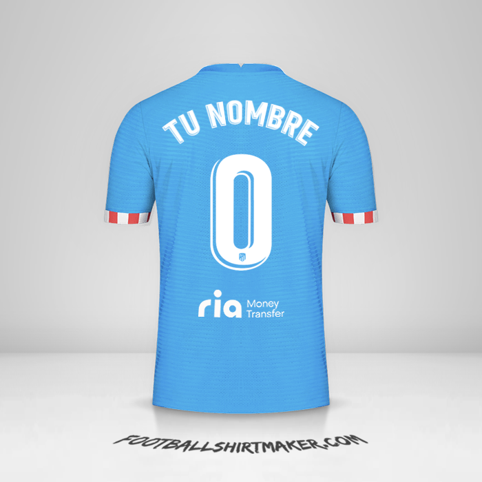 Jersey Atletico Madrid 2021/2022 III -  tu nombre - 0