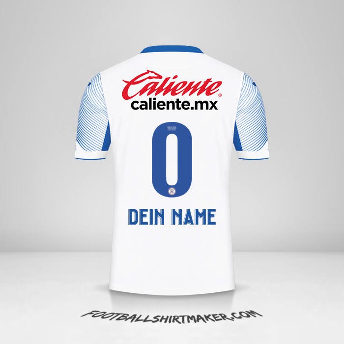 Trikot Cruz Azul 2021/2022 II -  dein name - 0