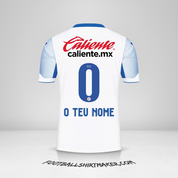 Camisola Cruz Azul 2021/2022 II -  o teu nome - 0