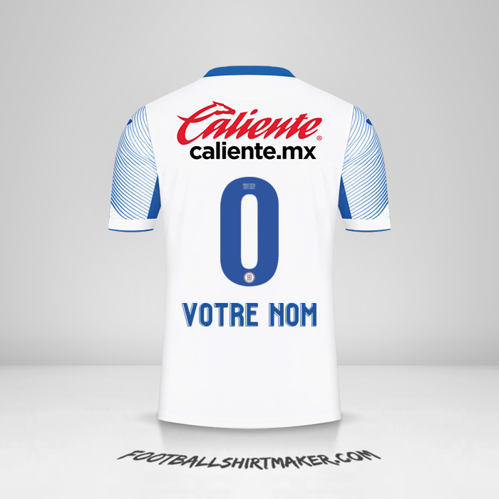 Maillot Cruz Azul 2021/2022 II -  votre nom - 0