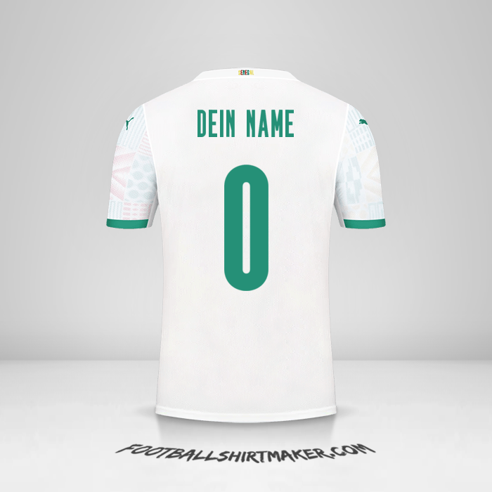 Trikot Senegal 2020/2021 -  dein name - 0