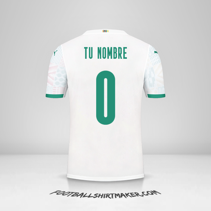 Jersey Senegal 2020/2021 -  tu nombre - 0