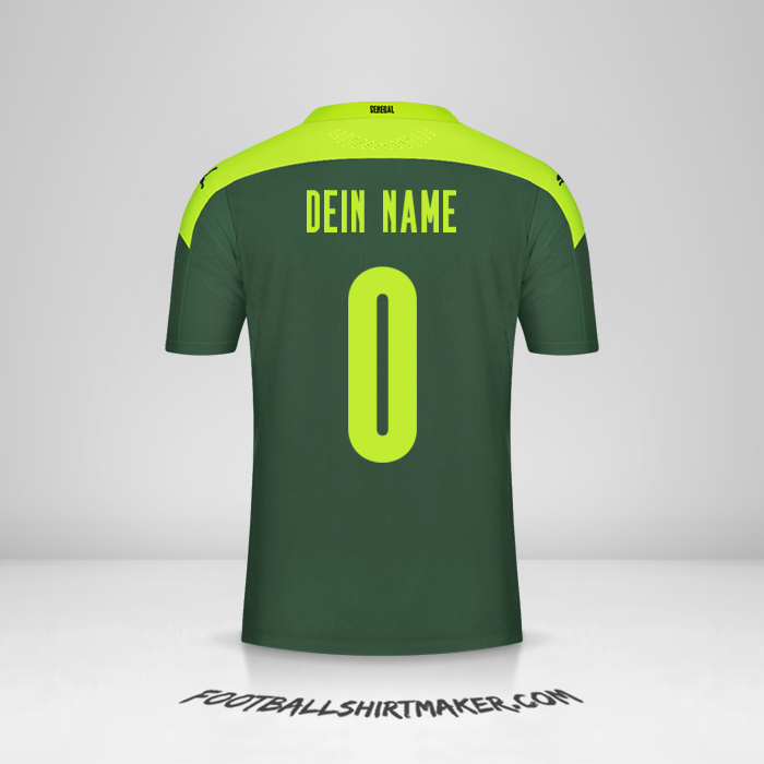 Trikot Senegal 2020/2021 II -  dein name - 0