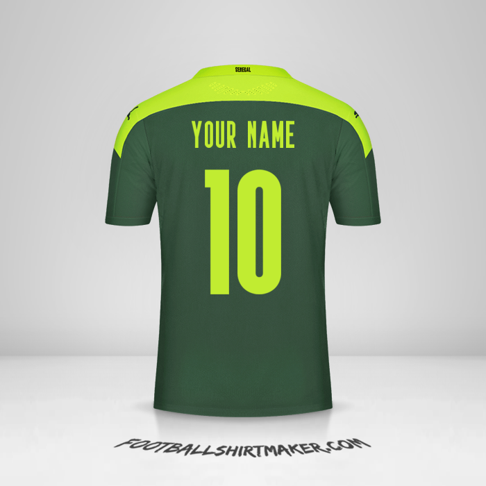 Senegal 2020/2021 II jersey number 10 your name