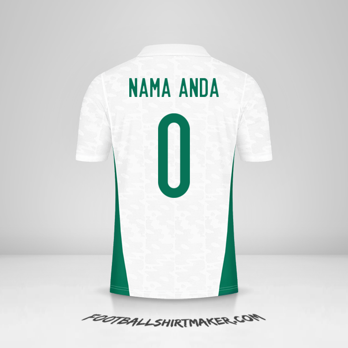 Jersey Aljazair 2020/2021 -  nama anda - 0