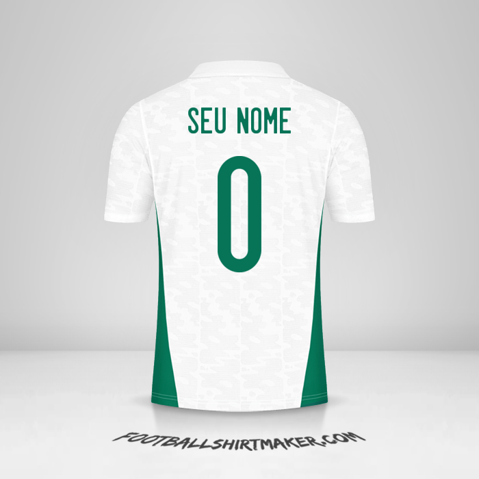 Camisa Argélia 2020/2021 -  seu nome - 0