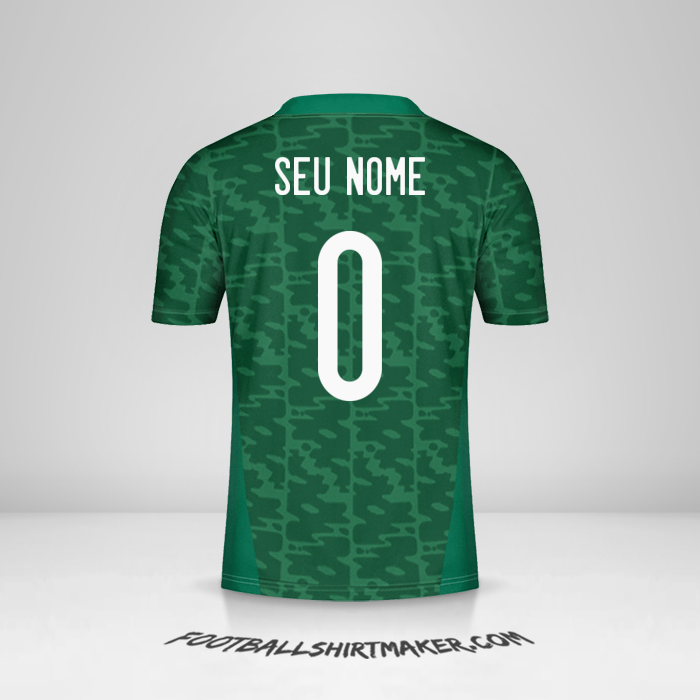 Camisa Argélia 2020/2021 II -  seu nome - 0