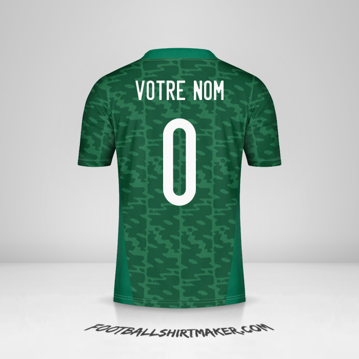 Maillot Algérie 2020/2021 II -  votre nom - 0