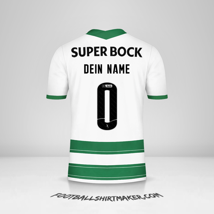 Trikot Sporting Clube 2021/2022 -  dein name - 0