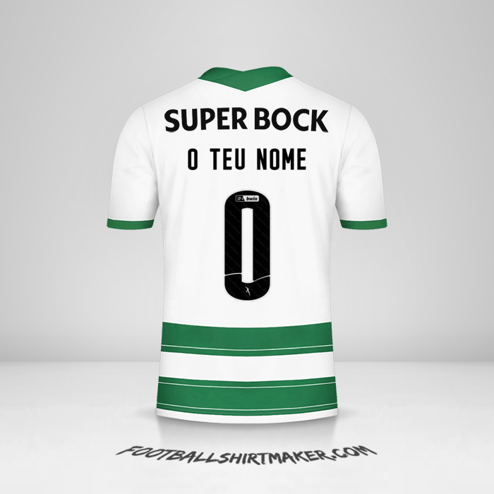 Camisola Sporting Clube 2021/2022 -  o teu nome - 0