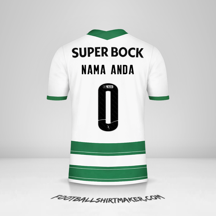 Jersey Sporting Clube 2021/2022 -  nama anda - 0