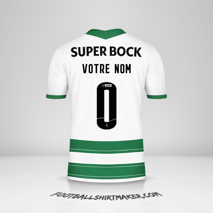 Maillot Sporting Clube 2021/2022 -  votre nom - 0