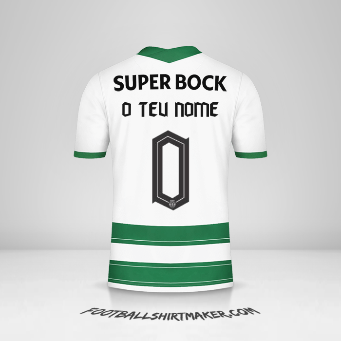 Camisola Sporting Clube 2021/2022 Allianz Cup -  o teu nome - 0