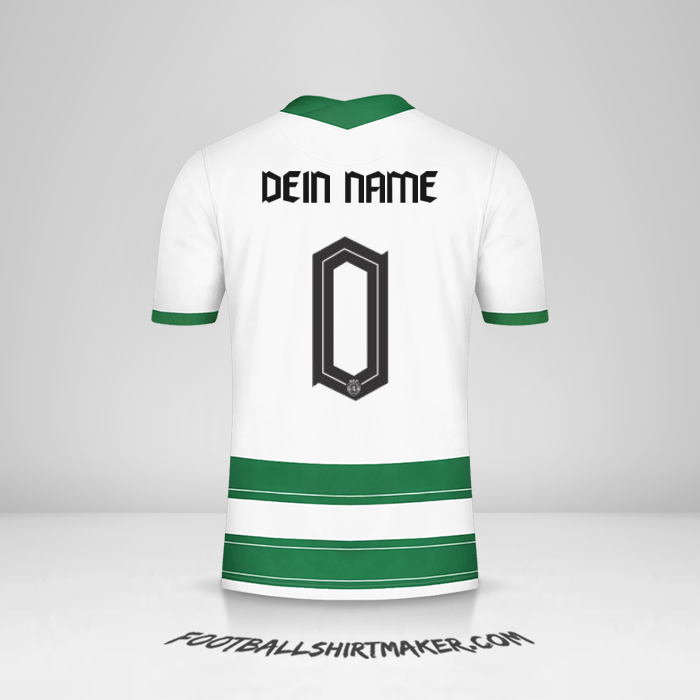 Trikot Sporting Clube 2021/2022 UCL -  dein name - 0