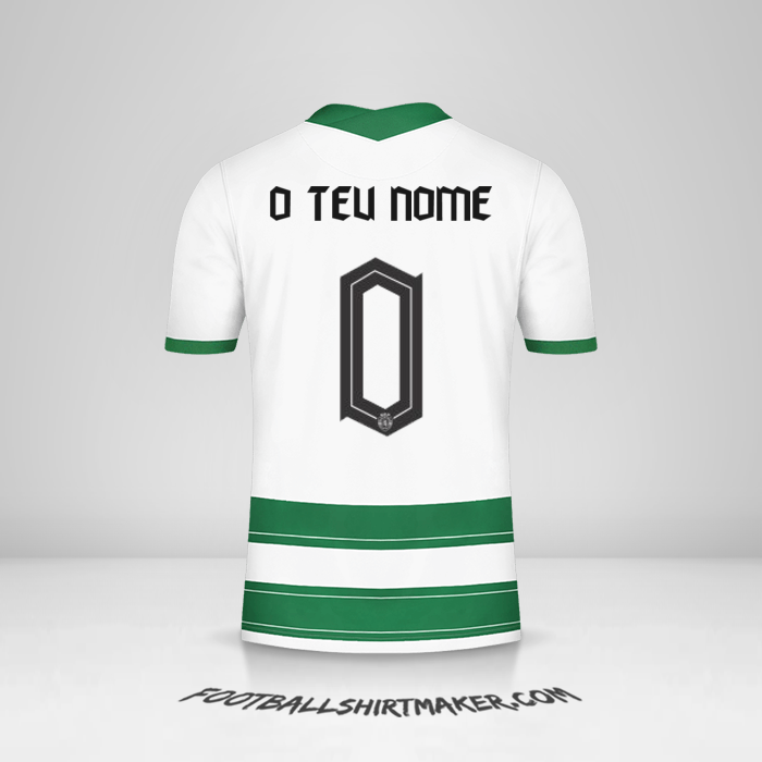 Camisola Sporting Clube 2021/2022 UCL -  o teu nome - 0