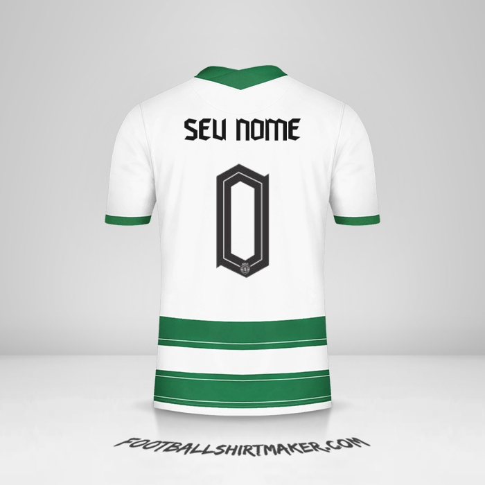 Camisa Sporting Clube 2021/2022 UCL -  seu nome - 0