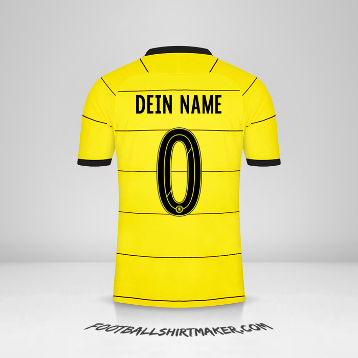 Trikot Chelsea 2021/2022 Cup II -  dein name - 0