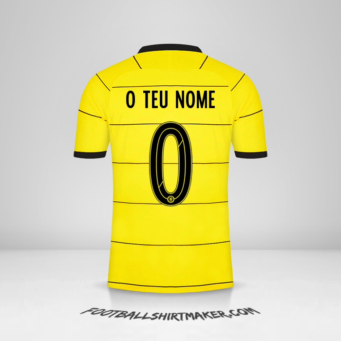 Camisola Chelsea 2021/2022 Cup II -  o teu nome - 0