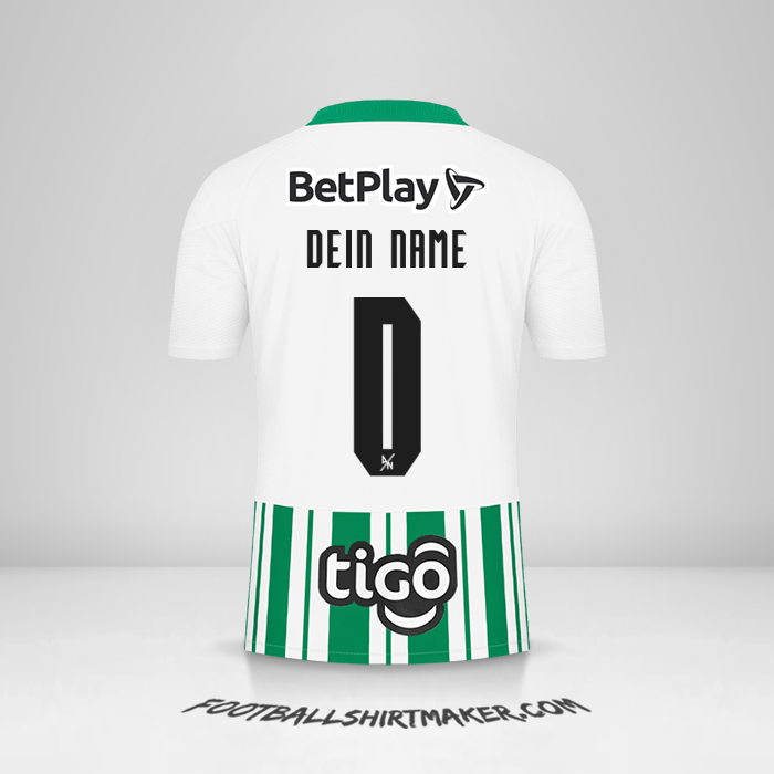 Trikot Atletico Nacional 2022 -  dein name - 0