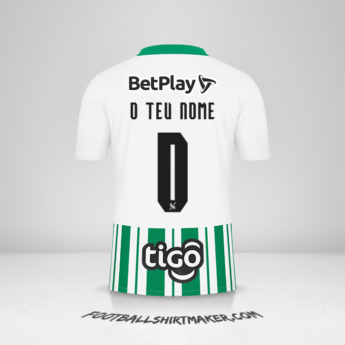 Camisola Atletico Nacional 2022 -  o teu nome - 0