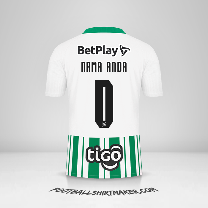 Jersey Atletico Nacional 2022 -  nama anda - 0