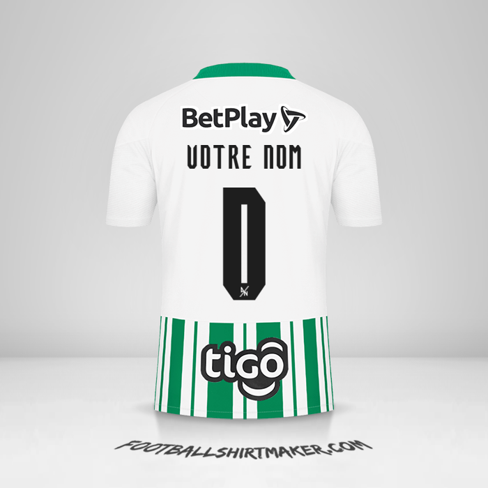 Maillot Atletico Nacional 2022 -  votre nom - 0