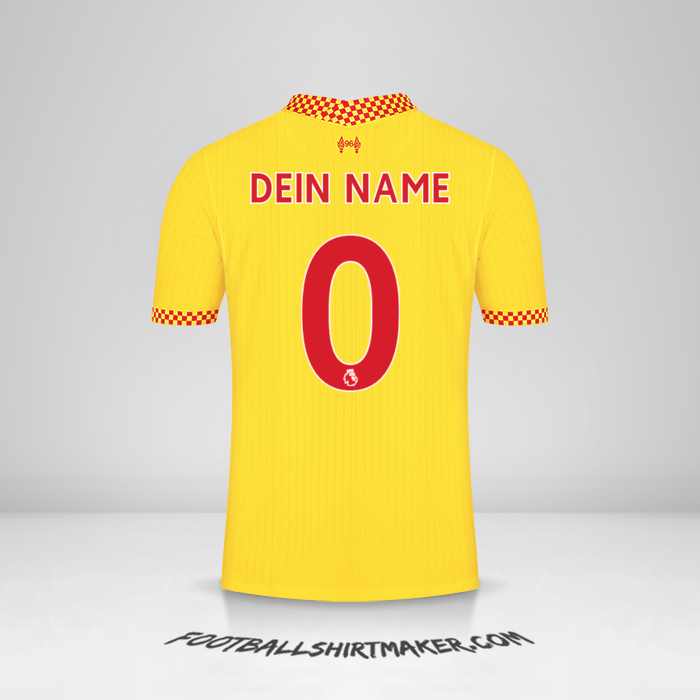 Trikot Liverpool FC 2021/2022 III -  dein name - 0