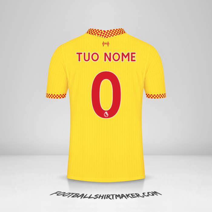 Maglia Liverpool FC 2021/2022 III -  tuo nome - 0