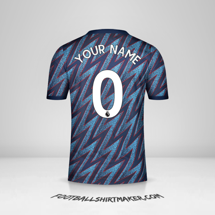 Jersey Arsenal 2021/2022 III -  your name - 0