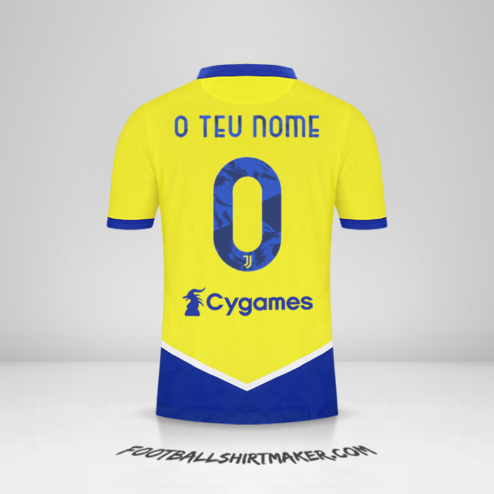 Camisola Juventus FC 2021/2022 III -  o teu nome - 0