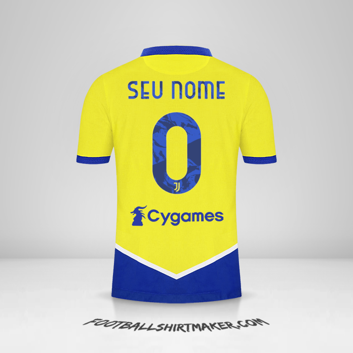 Camisa Juventus FC 2021/2022 III -  seu nome - 0