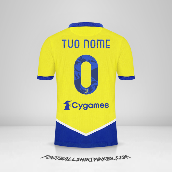 Maglia Juventus FC 2021/2022 III -  tuo nome - 0