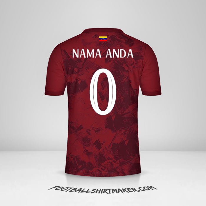 Jersey Venezuela 2021/2022 -  nama anda - 0