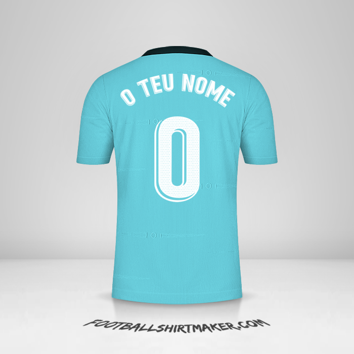 Camisola Real Madrid CF 2021/2022 III -  o teu nome - 0