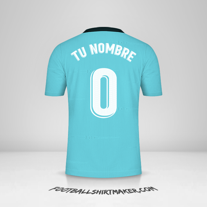 Jersey Real Madrid CF 2021/2022 III -  tu nombre - 0