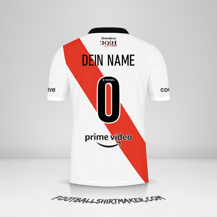 Trikot River Plate 2021/2022 -  dein name - 0