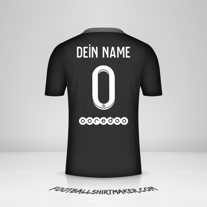 Trikot Paris Saint Germain 2021/2022 III -  dein name - 0