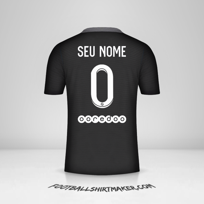 Camisa Paris Saint Germain 2021/2022 III -  seu nome - 0