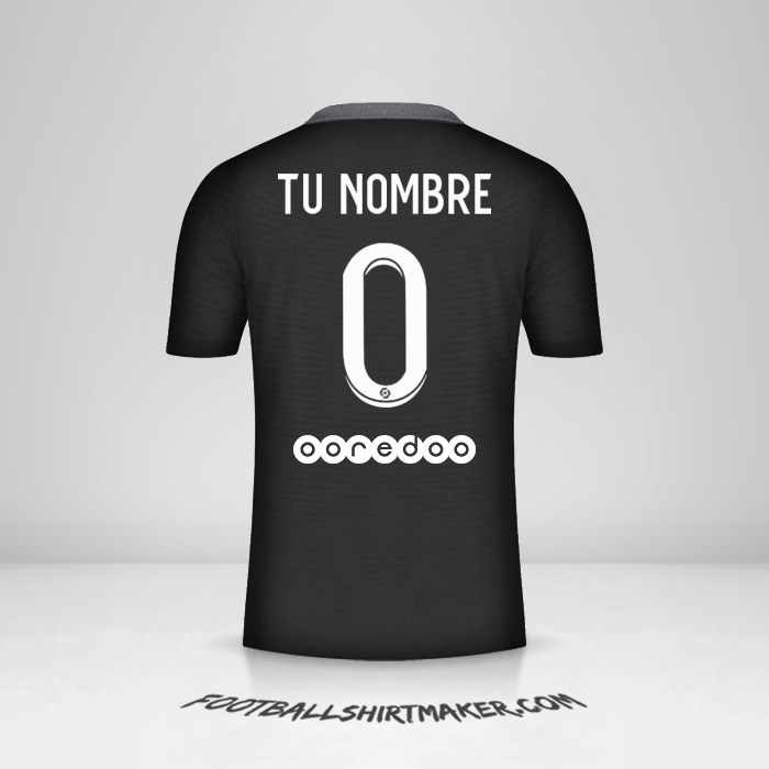 Jersey Paris Saint Germain 2021/2022 III -  tu nombre - 0